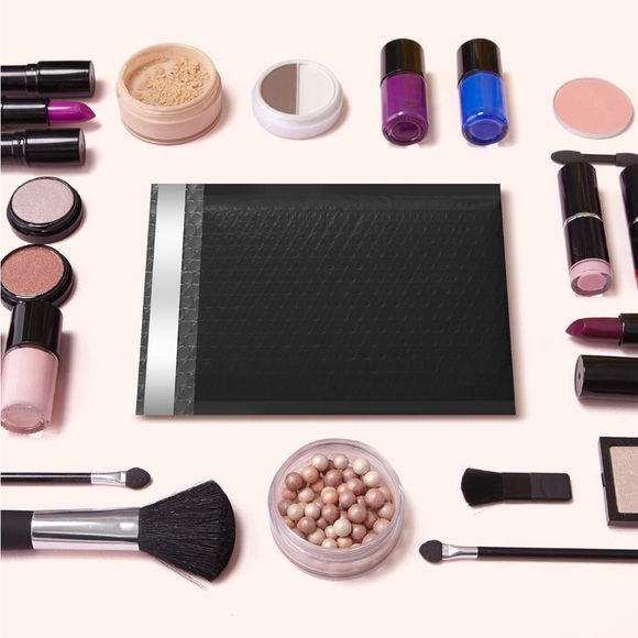 Black Bubble Mailers (50 pc) 6x9 Padded Waterproof Kraft Envelope Shipping - Picture 4 of 8